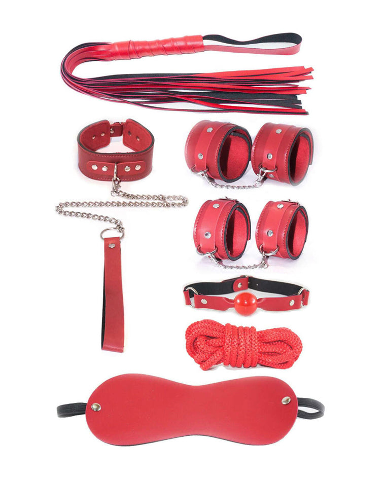 Kırmızı Kelepçe Fantazi Set